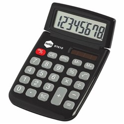 Marbig Pocket Calculator 8 Digit Dual Power Black_2